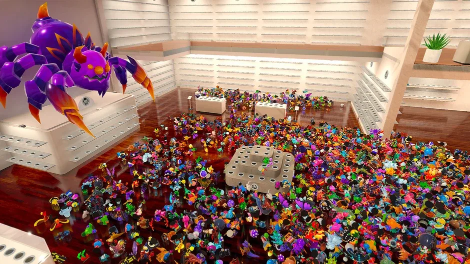 Кадър от Monster Museum: Tidy Up the Collection!