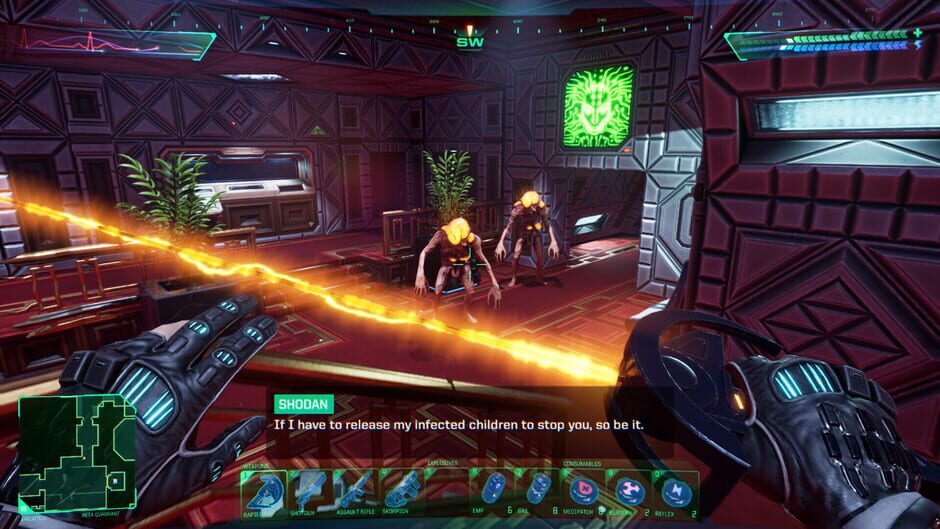 สกรีนช็อตจาก System Shock VR (รูปที่ 3)