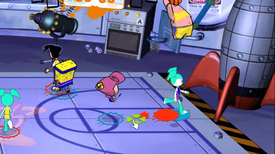 Nicktoons Basketball Screenshot
