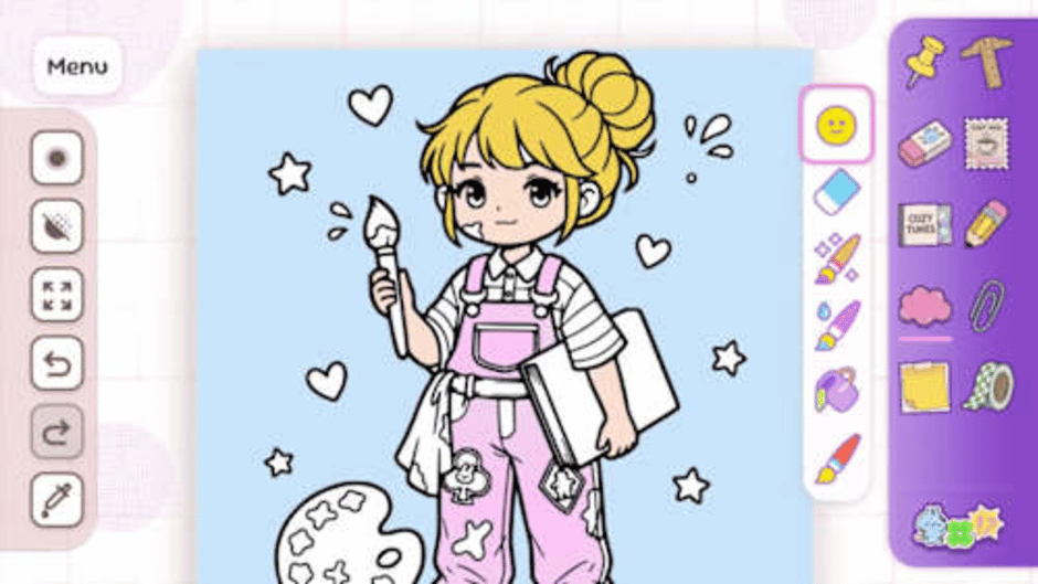 Cozy Pages: Comfy Coloring for All Ages - Paint, Draw & Relax Screenshot