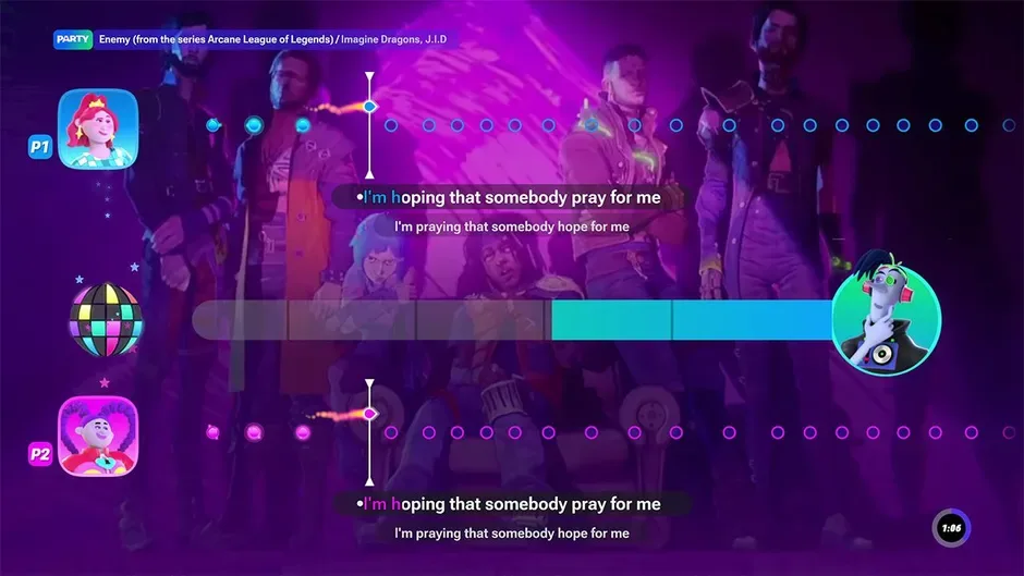 Screenshot de Let’s Sing 2027