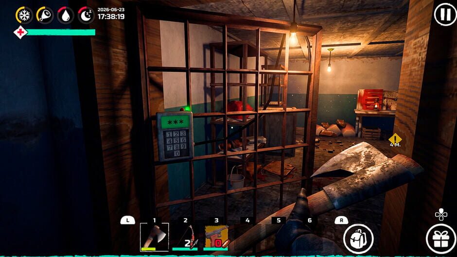 สกรีนช็อตจาก WinterCraft: Survival in the Forest (รูปที่ 3)