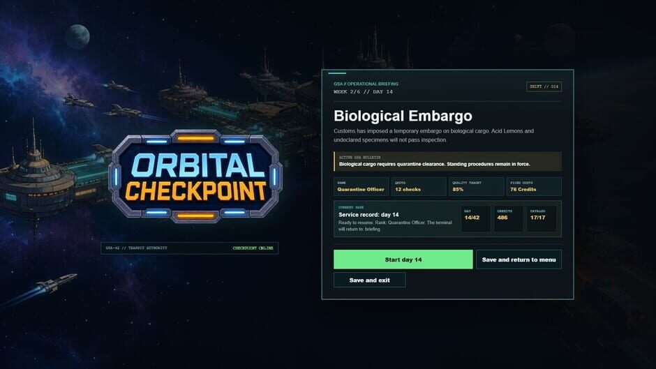 สกรีนช็อตจาก Orbital Checkpoint (รูปที่ 2)