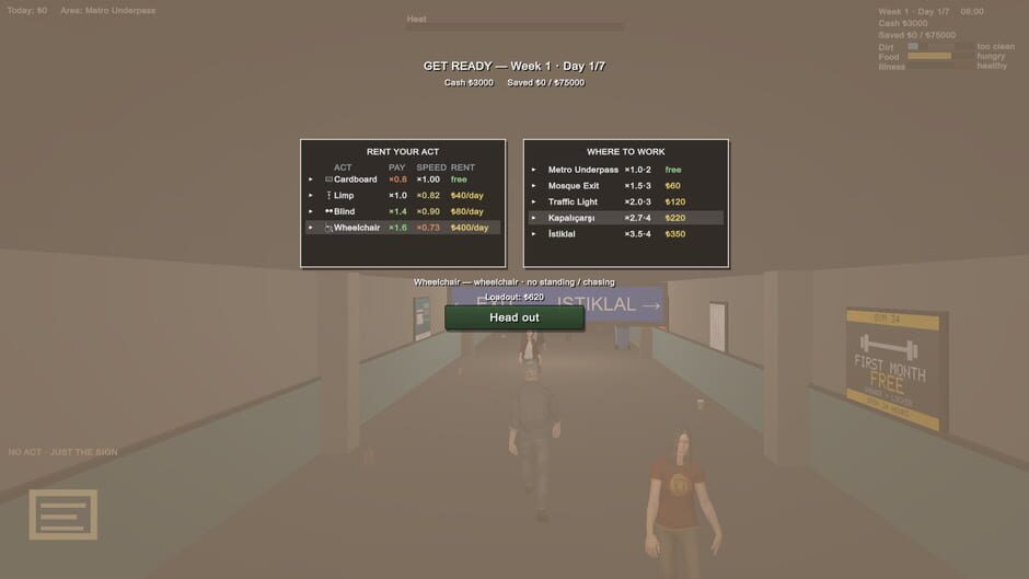 สกรีนช็อตจาก Beggar Simulator: Istanbul (รูปที่ 7)