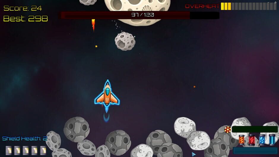 สกรีนช็อตจาก SpaceShooter (รูปที่ 2)