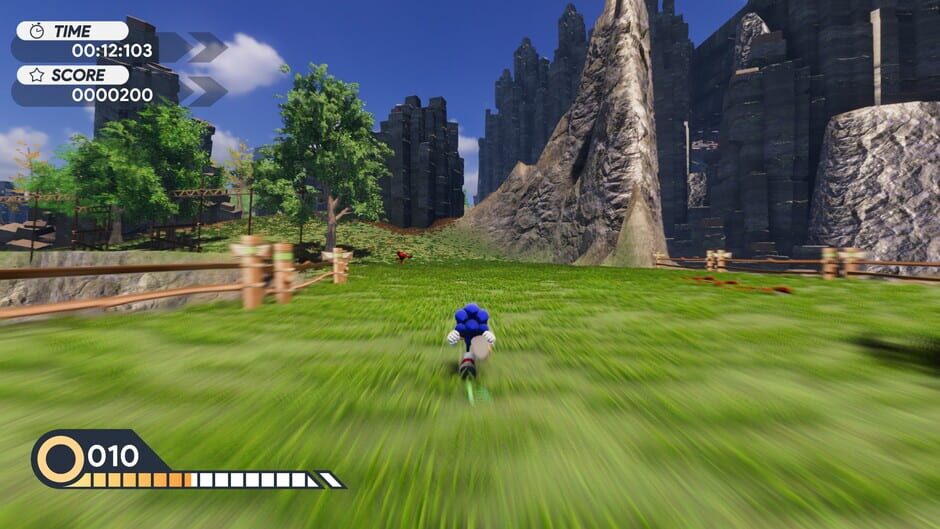 สกรีนช็อตจาก Sonic Project Hero Rewired (รูปที่ 3)