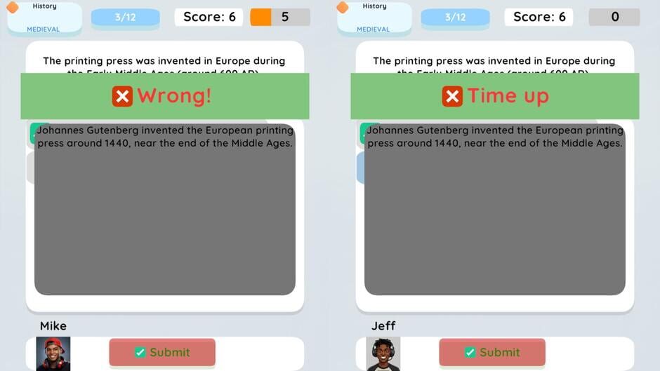 สกรีนช็อตจาก Quiz Challenge Multiplayer (รูปที่ 4)