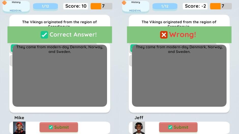 สกรีนช็อตจาก Quiz Challenge Multiplayer (รูปที่ 5)