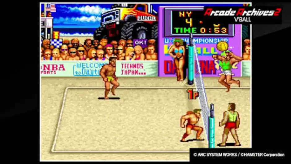 Кадър от Arcade Archives 2: V'Ball