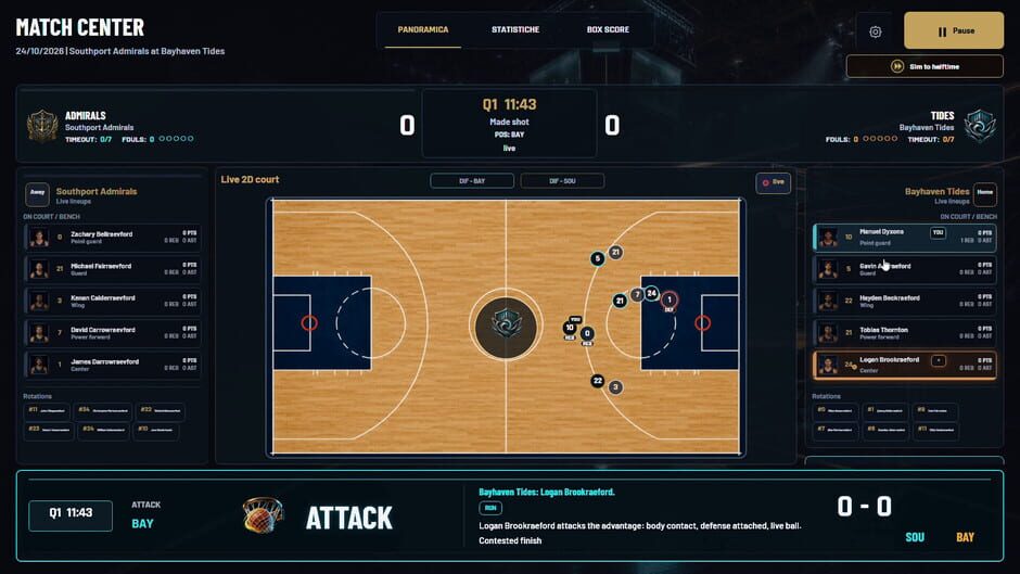 Hoop Dynasty: Rise of a Legend screenshot