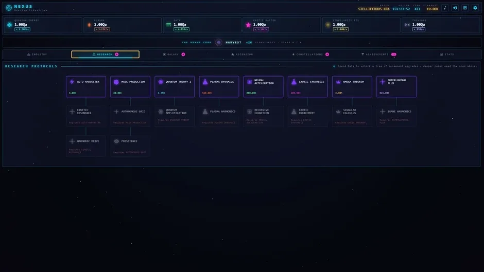 Кадър от Nexus: Quantum Industries