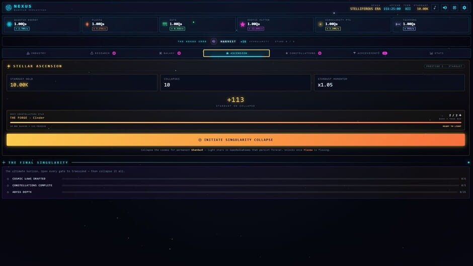 สกรีนช็อตจาก Nexus: Quantum Industries (รูปที่ 3)