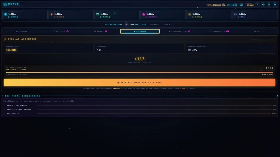 Кадър от Nexus: Quantum Industries