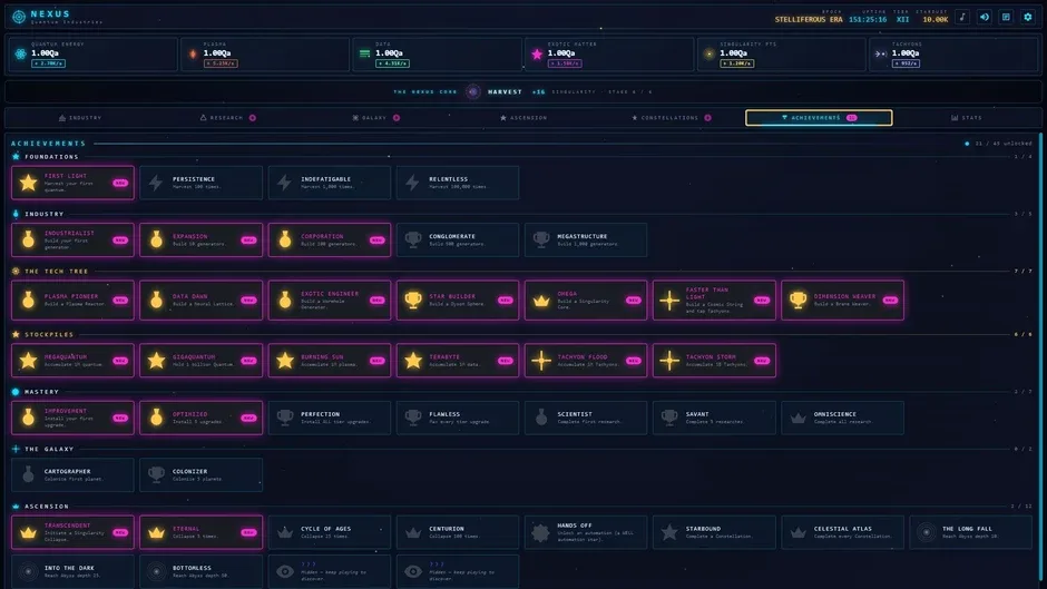 Кадър от Nexus: Quantum Industries