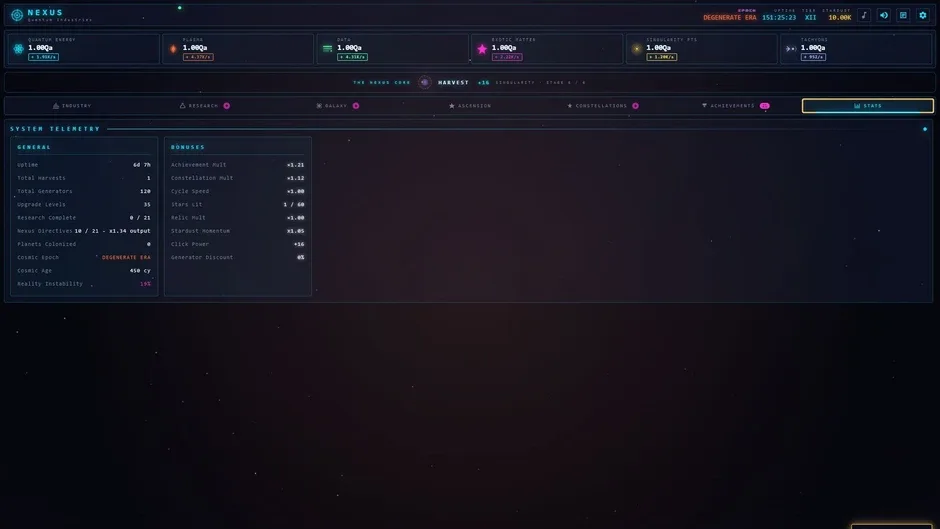 Кадър от Nexus: Quantum Industries