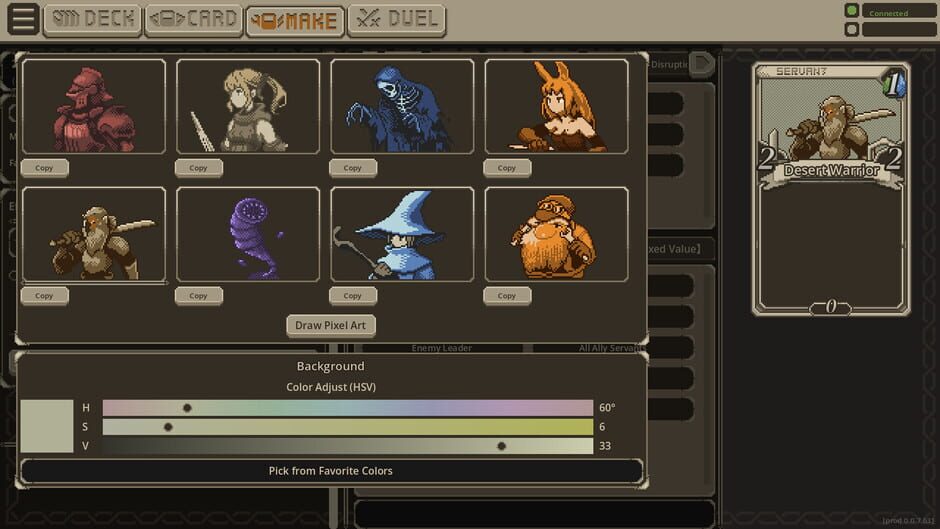 สกรีนช็อตจาก Card Make Arena (รูปที่ 2)