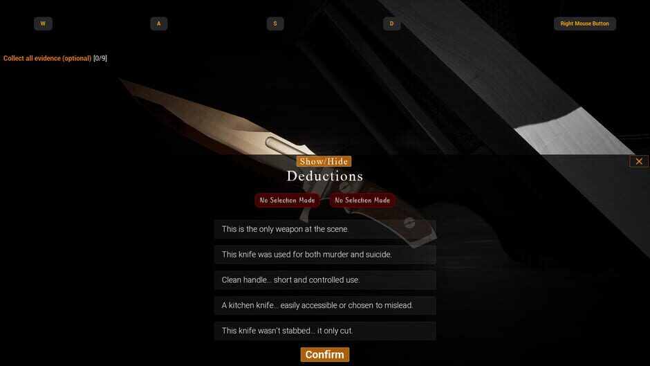 สกรีนช็อตจาก The Unclosed Case (รูปที่ 3)
