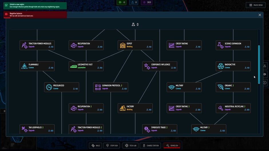 สกรีนช็อตจาก Cargo Protocol: Cyberpunk Trains (รูปที่ 4)