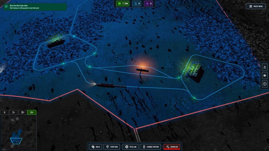 สกรีนช็อตจาก Cargo Protocol: Cyberpunk Trains (รูปที่ 5)