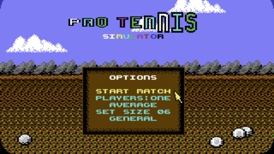 Pro Tennis Simulator Screenshot