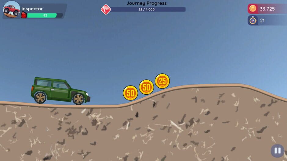 สกรีนช็อตจาก Extreme Hill Driver (รูปที่ 4)