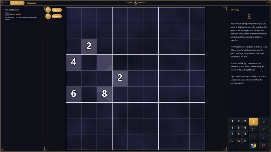 Кадър от Sudoku Mansion