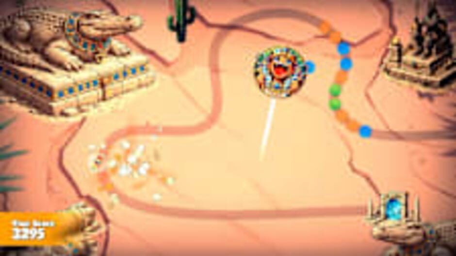 สกรีนช็อตจาก Zumba: The Pharaoh's Marble Revenge (รูปที่ 2)