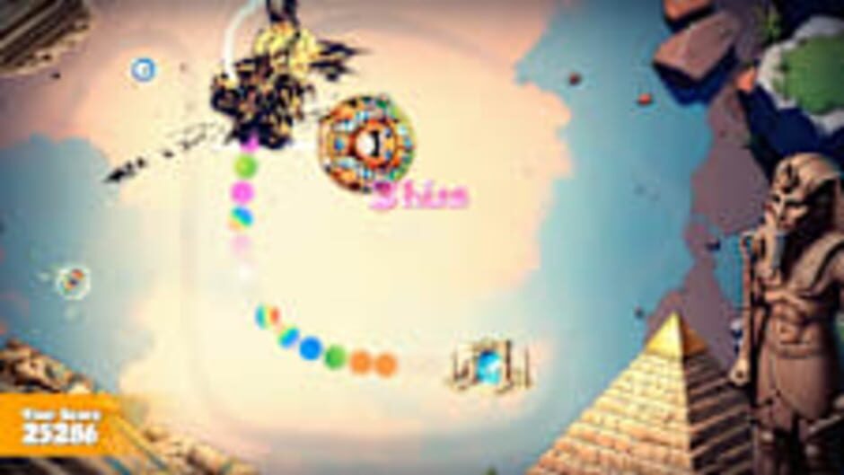 สกรีนช็อตจาก Zumba: The Pharaoh's Marble Revenge (รูปที่ 3)