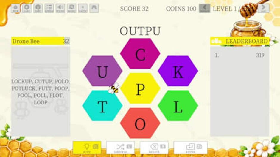 สกรีนช็อตจาก WordHive 2 (รูปที่ 2)