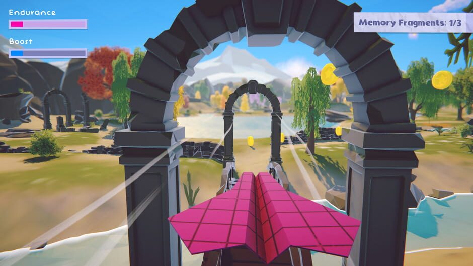 สกรีนช็อตจาก Paper Airplane Flying Game (รูปที่ 2)