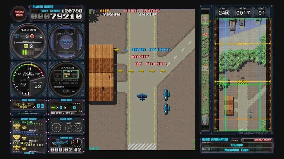 Кадър от Toaplan Arcade Garage: Flying Fire Shark