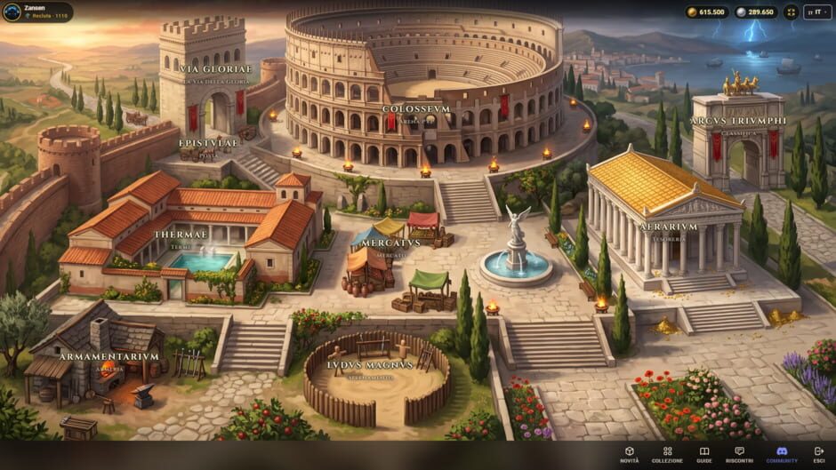 สกรีนช็อตจาก Rome: Card Battles (รูปที่ 3)