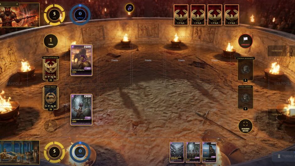 สกรีนช็อตจาก Rome: Card Battles (รูปที่ 4)