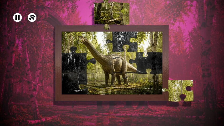 สกรีนช็อตจาก Puzzles Dino (รูปที่ 2)