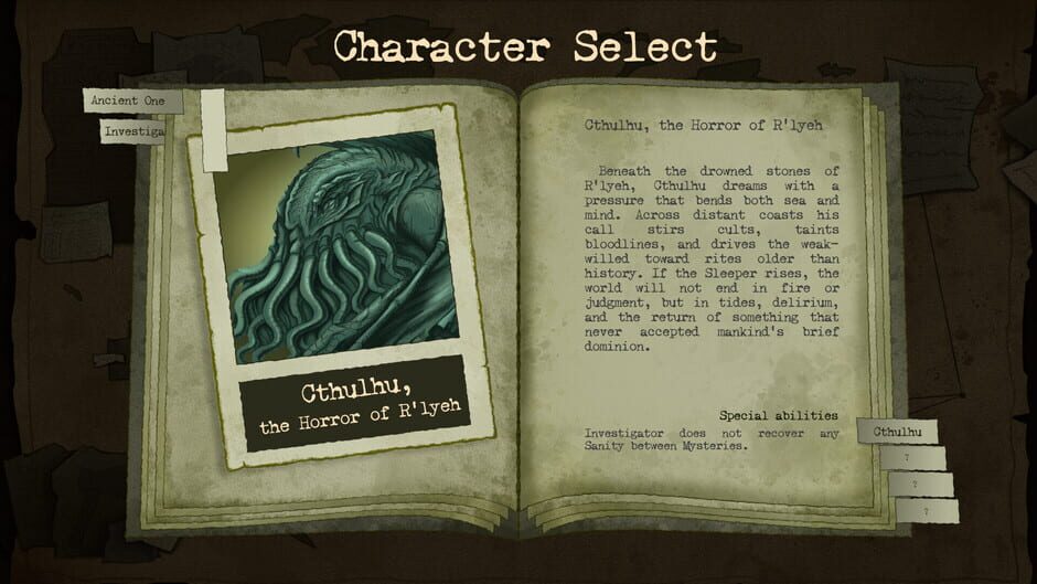 สกรีนช็อตจาก Eldritch Cards: The Lovecraftian Dungeon Crawler Game (รูปที่ 3)