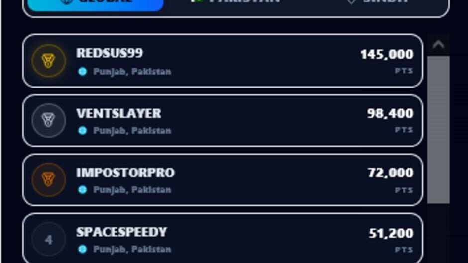 สกรีนช็อตจาก Crewmate Rush Space Escape Runner (รูปที่ 3)