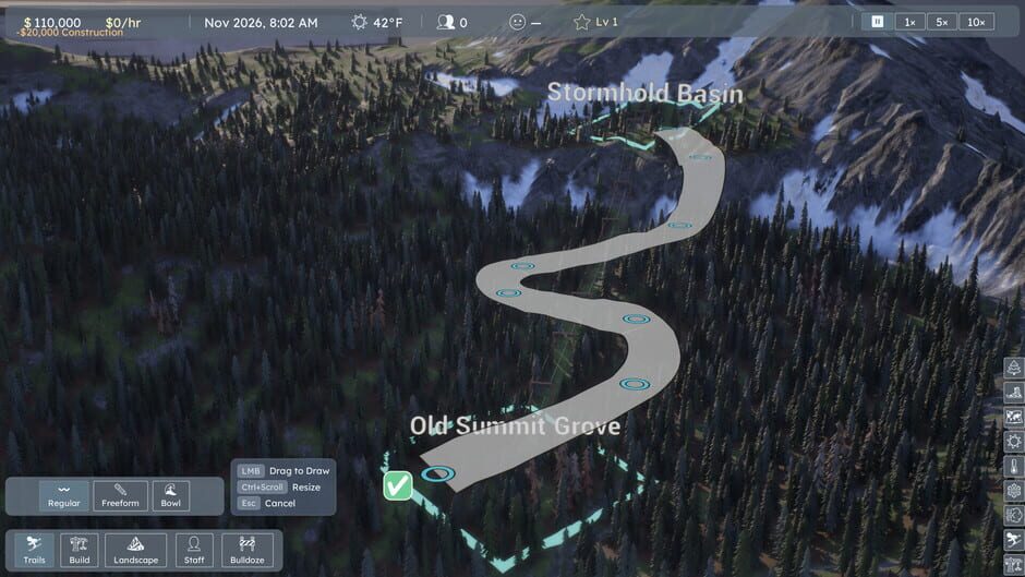 สกรีนช็อตจาก Ski-E-O! Ski Resort Tycoon (รูปที่ 2)