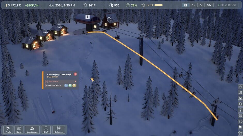 สกรีนช็อตจาก Ski-E-O! Ski Resort Tycoon (รูปที่ 14)