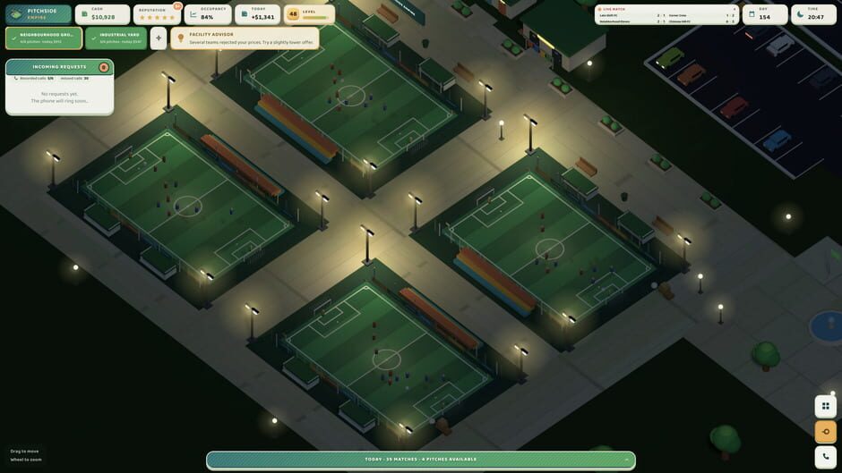 สกรีนช็อตจาก Pitchside Empire (รูปที่ 2)