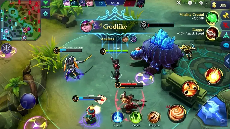 Кадър от Mobile Legends: Bang Bang