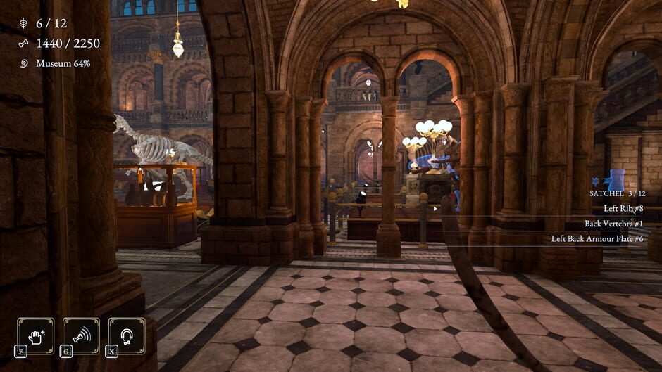สกรีนช็อตจาก DinoBones: Tidy Up the Museum (รูปที่ 5)