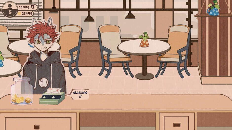 สกรีนช็อตจาก Paw's Boba Shop (รูปที่ 2)