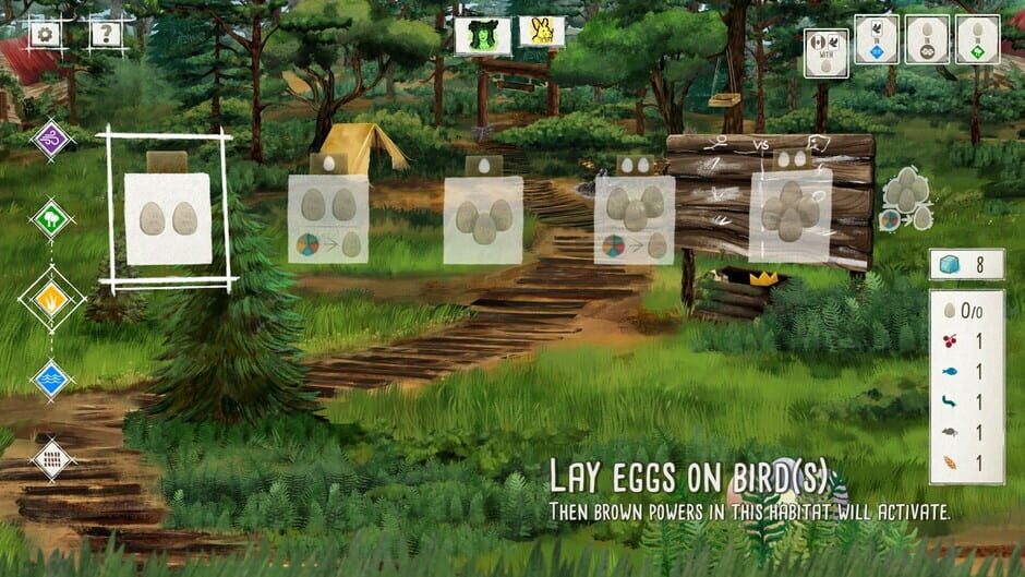 สกรีนช็อตจาก Wingspan: Seasonal Decorative Pack 2 (รูปที่ 4)