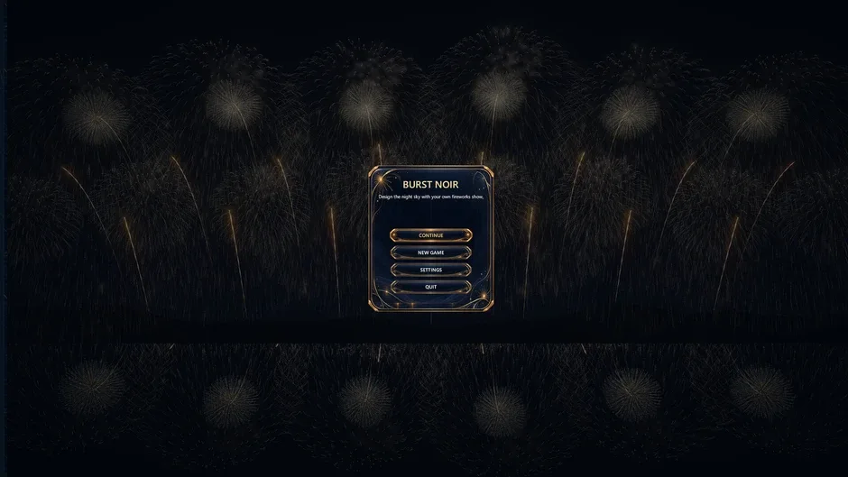 Кадър от Burst Noir: Fireworks Simulator