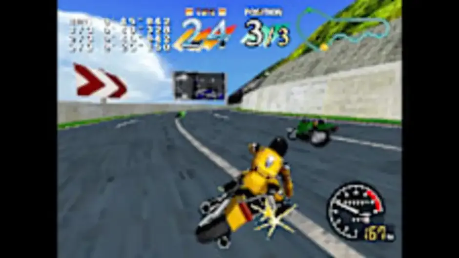 Кадър от Arcade Archives: Cyber Cycles