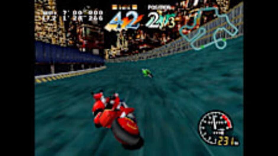 สกรีนช็อตจาก Arcade Archives: Cyber Cycles (รูปที่ 2)