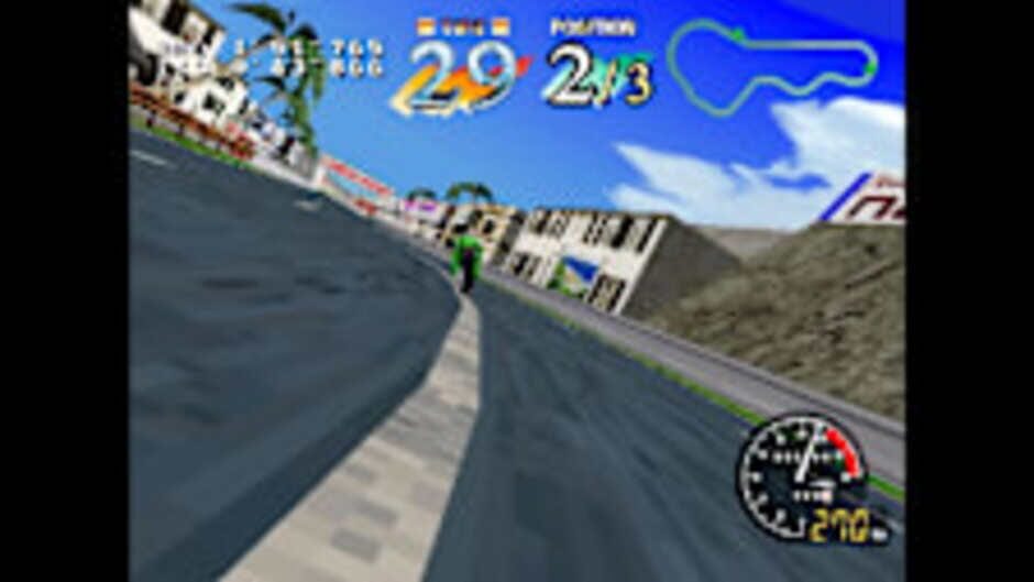 สกรีนช็อตจาก Arcade Archives: Cyber Cycles (รูปที่ 4)