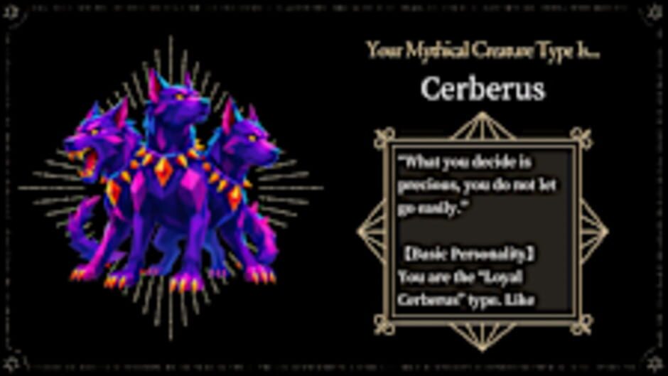 สกรีนช็อตจาก Mythical Creature Personality Quiz: 16 Types (รูปที่ 2)