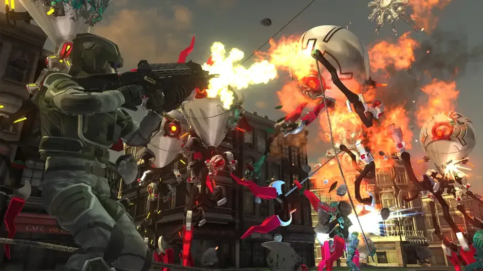 Кадър от Earth Defense Force 6.2: Invaders from Another World