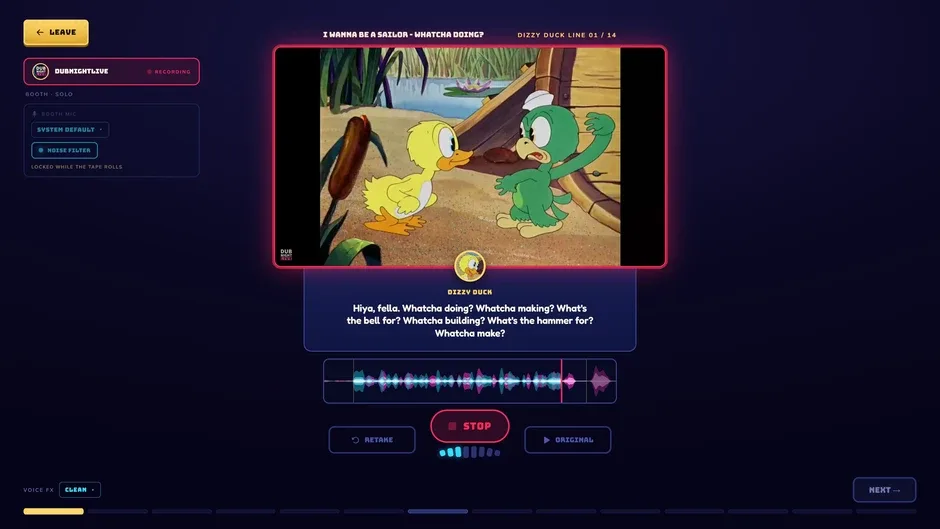 Screenshot de Dub Night Live